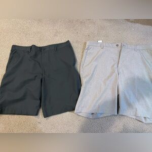 Bundle of men’s size 38 PGA Tour Golf Shorts Gray cargo athletic